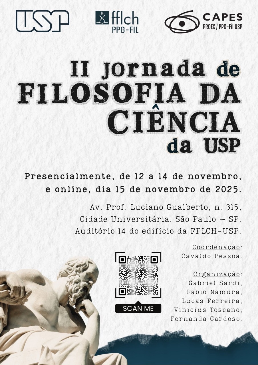 Cartaz II Jornada Filosofia da Ciência da USP 1
